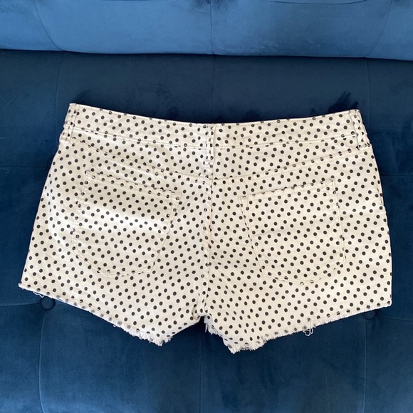 Polka dot GAP cutoff denim shorts - Picture 2 of 4